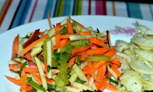 Салаты из стеблевого сельдерея: рецепты вкусных и полезных блюд